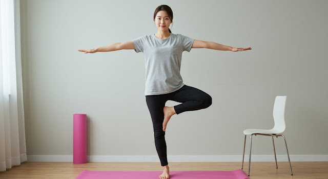 넘어질까 두렵다면? 노인 낙상 예방을 위한 필수 운동법 elderly balance exercise-1